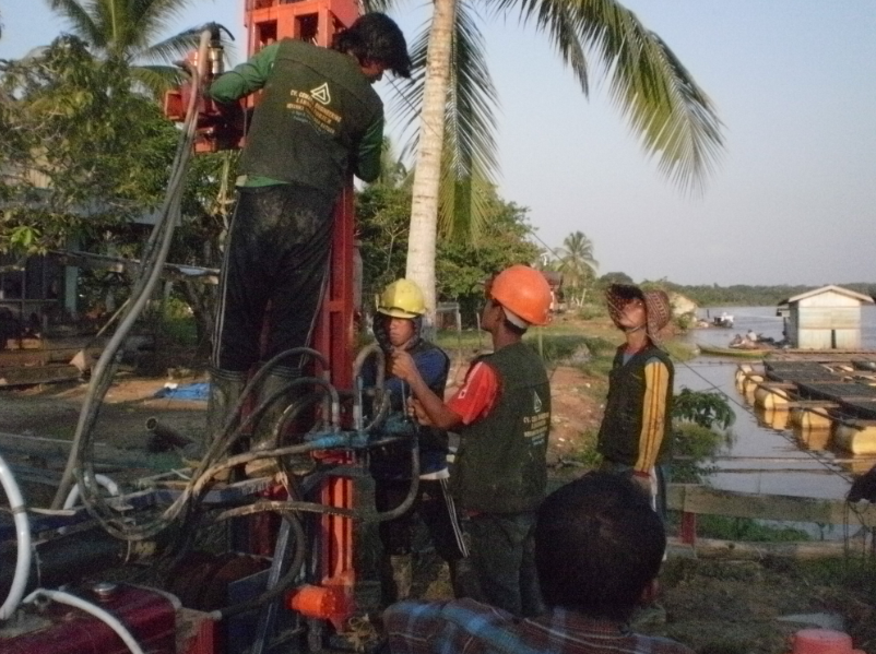 Pengeboran di Montallat Barito Utara