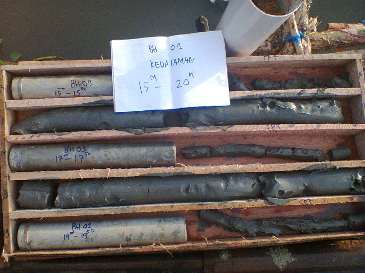 Hasil Pengeboran Dalam