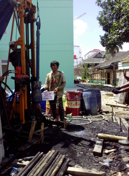 Pekerjaan Pengeboran dan SPT RS Ulin Banjarmasin
